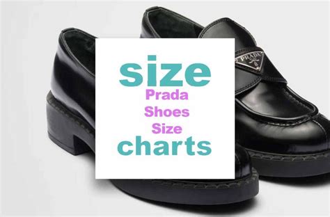 prada size chart men's|prada women's flats.